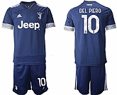 2020-21 Juventus 10 DEL PIERO Away Soccer Jersey,baseball caps,new era cap wholesale,wholesale hats